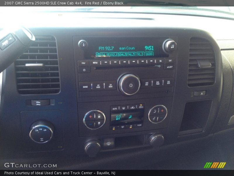 Fire Red / Ebony Black 2007 GMC Sierra 2500HD SLE Crew Cab 4x4
