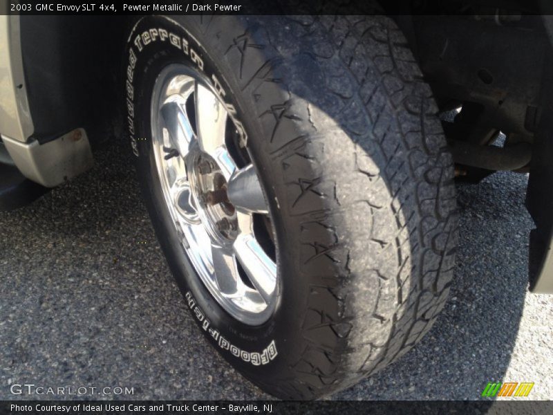 Pewter Metallic / Dark Pewter 2003 GMC Envoy SLT 4x4