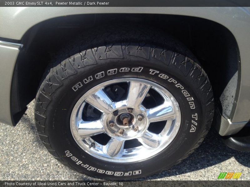 Pewter Metallic / Dark Pewter 2003 GMC Envoy SLT 4x4