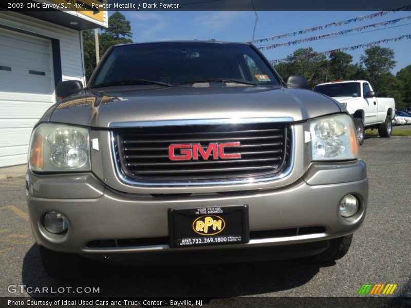 Pewter Metallic / Dark Pewter 2003 GMC Envoy SLT 4x4