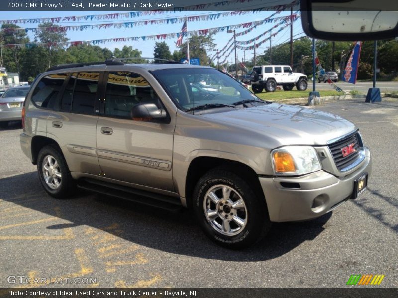 Pewter Metallic / Dark Pewter 2003 GMC Envoy SLT 4x4