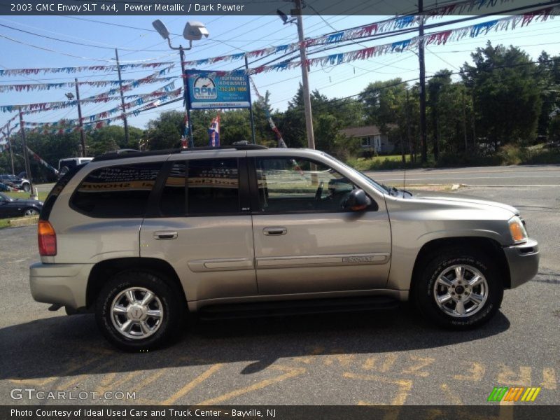 Pewter Metallic / Dark Pewter 2003 GMC Envoy SLT 4x4