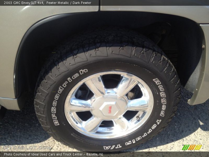 Pewter Metallic / Dark Pewter 2003 GMC Envoy SLT 4x4
