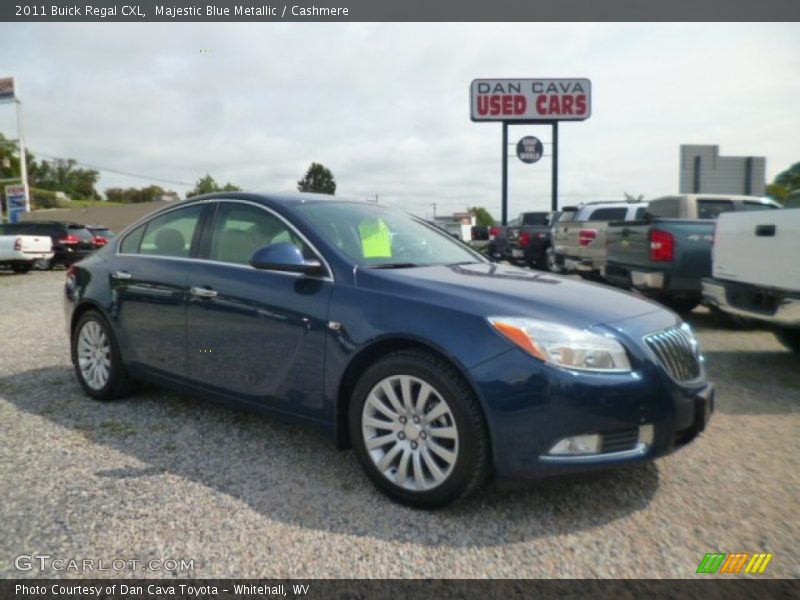 Majestic Blue Metallic / Cashmere 2011 Buick Regal CXL