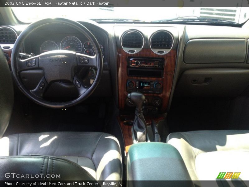 Pewter Metallic / Dark Pewter 2003 GMC Envoy SLT 4x4