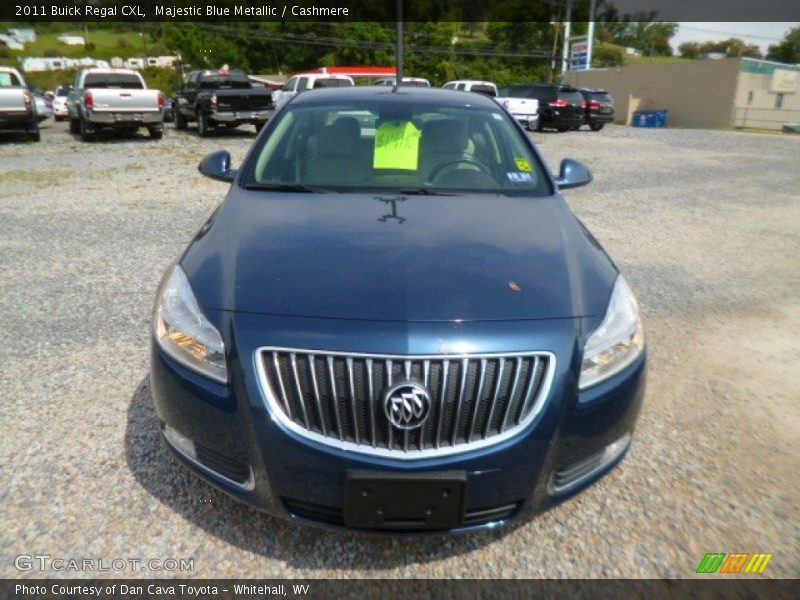 Majestic Blue Metallic / Cashmere 2011 Buick Regal CXL