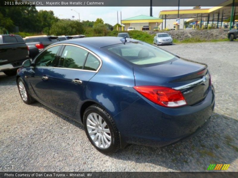 Majestic Blue Metallic / Cashmere 2011 Buick Regal CXL