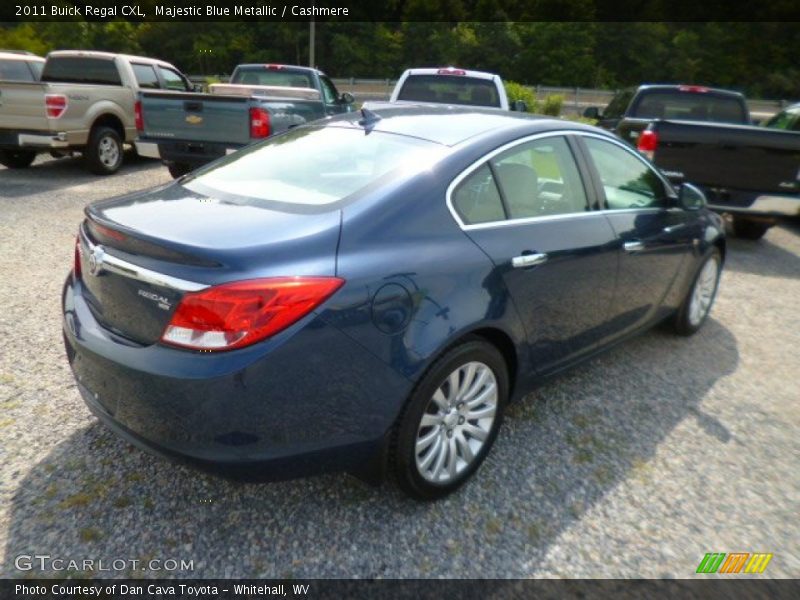 Majestic Blue Metallic / Cashmere 2011 Buick Regal CXL