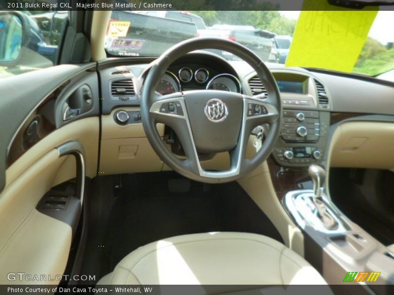 Majestic Blue Metallic / Cashmere 2011 Buick Regal CXL