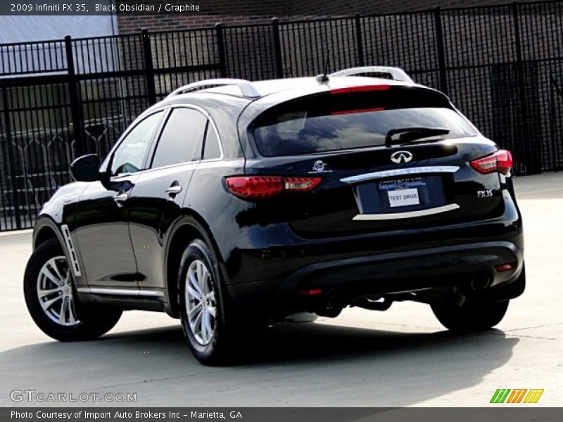 Black Obsidian / Graphite 2009 Infiniti FX 35