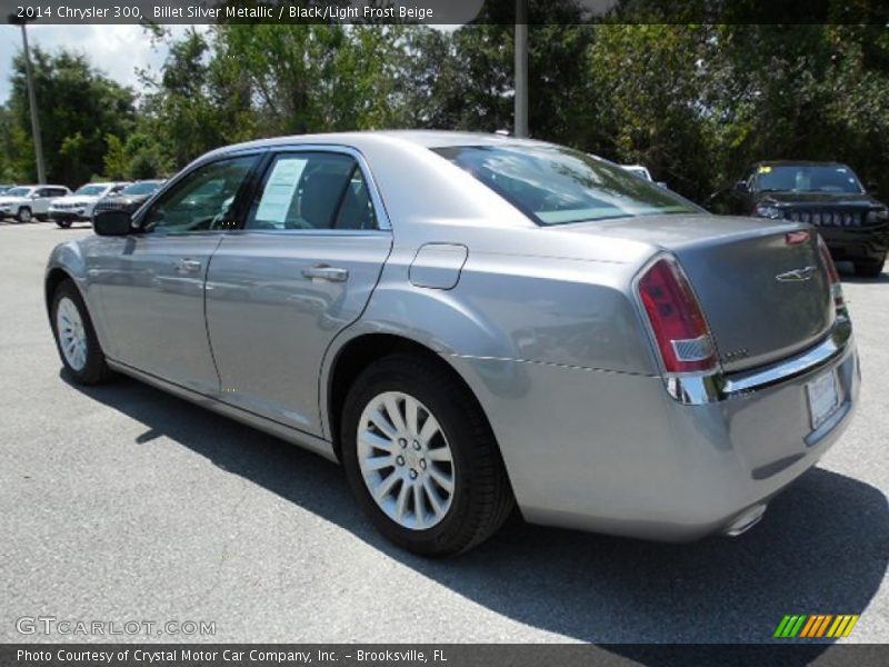 Billet Silver Metallic / Black/Light Frost Beige 2014 Chrysler 300