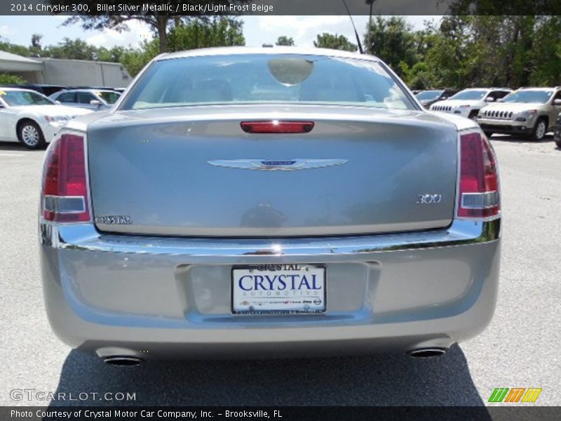 Billet Silver Metallic / Black/Light Frost Beige 2014 Chrysler 300