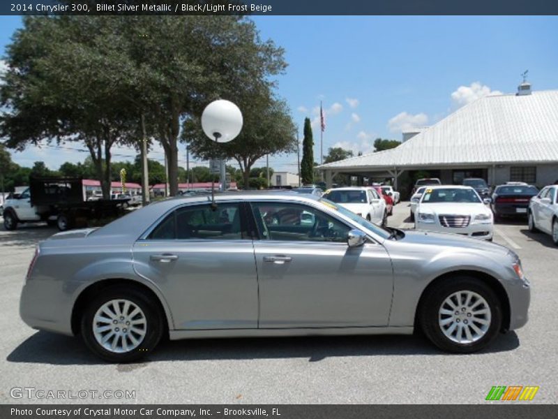 Billet Silver Metallic / Black/Light Frost Beige 2014 Chrysler 300