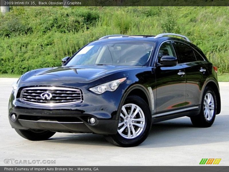 Black Obsidian / Graphite 2009 Infiniti FX 35