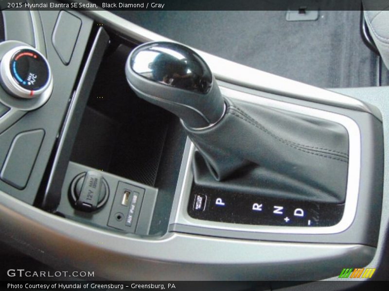 Black Diamond / Gray 2015 Hyundai Elantra SE Sedan