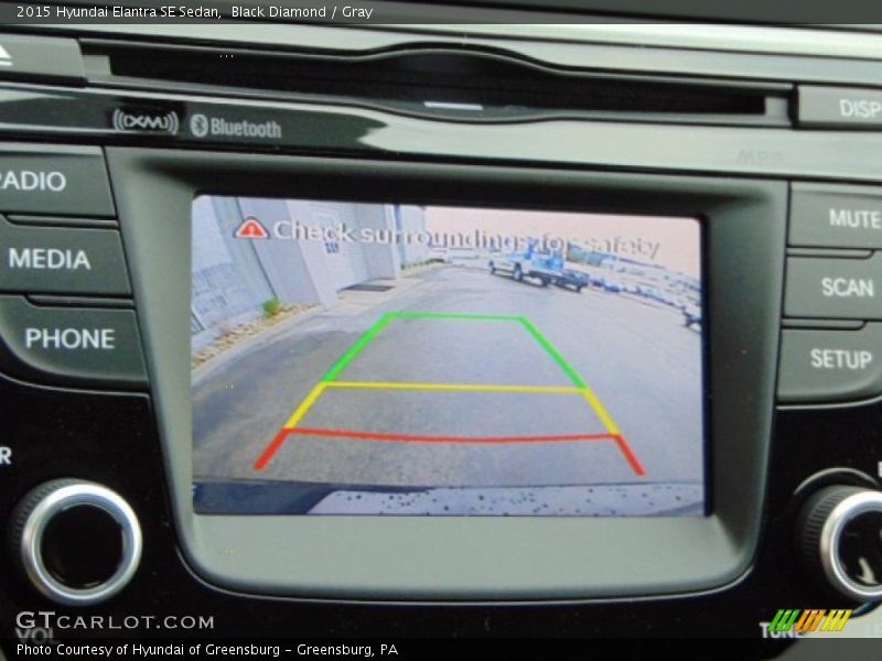 Black Diamond / Gray 2015 Hyundai Elantra SE Sedan