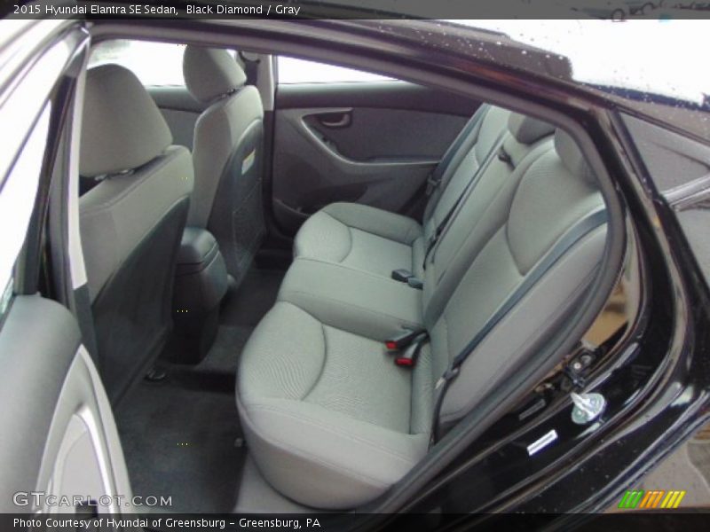 Black Diamond / Gray 2015 Hyundai Elantra SE Sedan