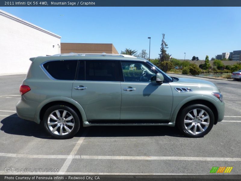 Mountain Sage / Graphite 2011 Infiniti QX 56 4WD
