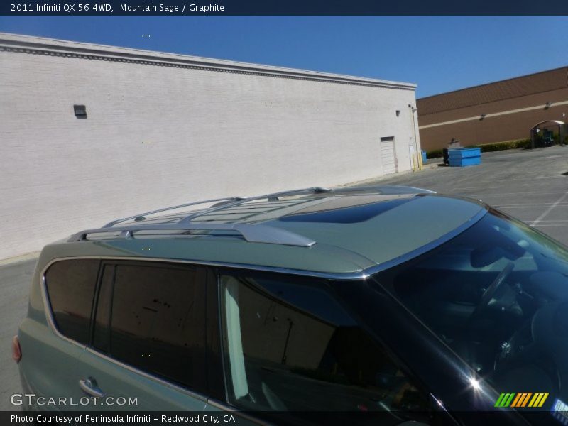 Mountain Sage / Graphite 2011 Infiniti QX 56 4WD