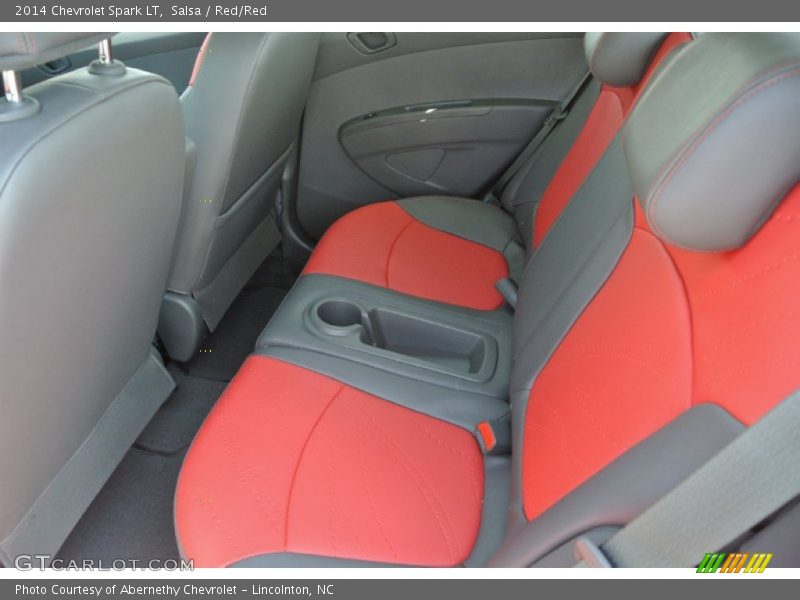 Rear Seat of 2014 Spark LT