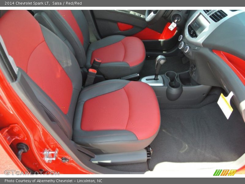 Salsa / Red/Red 2014 Chevrolet Spark LT