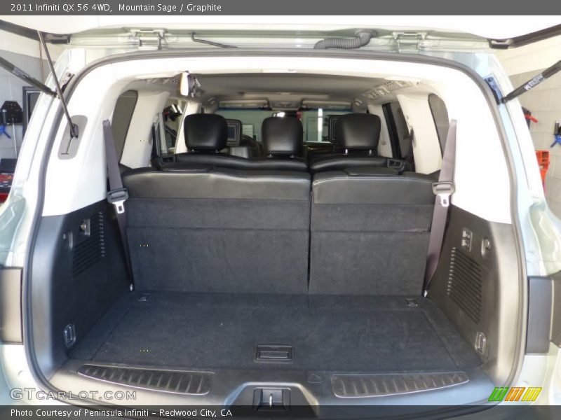 Mountain Sage / Graphite 2011 Infiniti QX 56 4WD