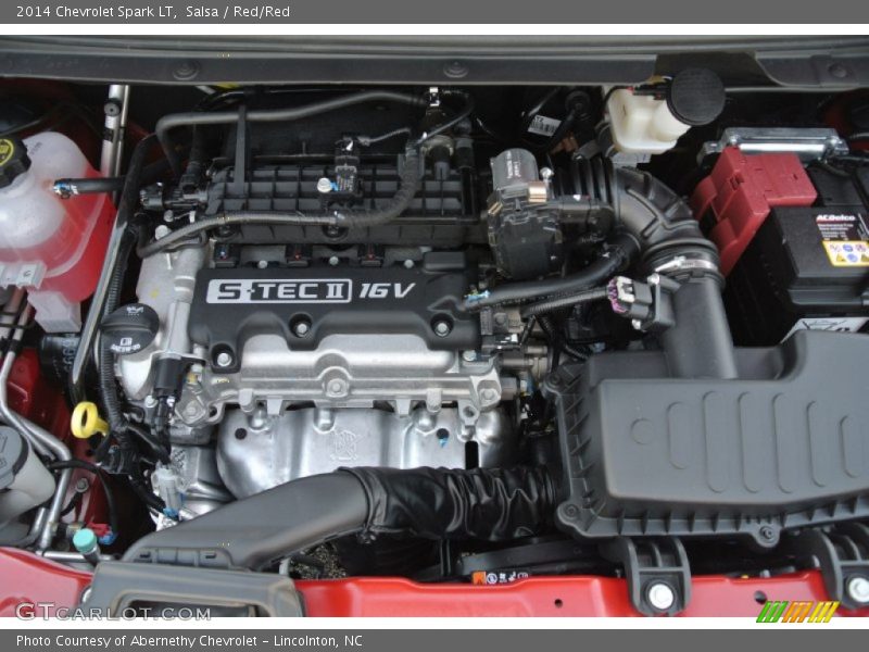  2014 Spark LT Engine - 1.2 Liter DOHC 16-Valve VVT 4 Cylinder