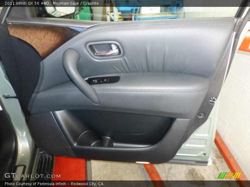 Mountain Sage / Graphite 2011 Infiniti QX 56 4WD