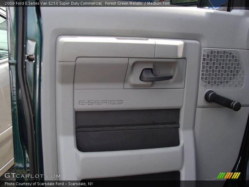 Forest Green Metallic / Medium Flint 2009 Ford E Series Van E250 Super Duty Commercial