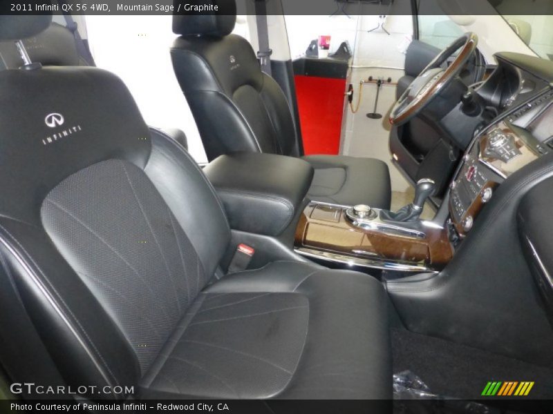 Mountain Sage / Graphite 2011 Infiniti QX 56 4WD