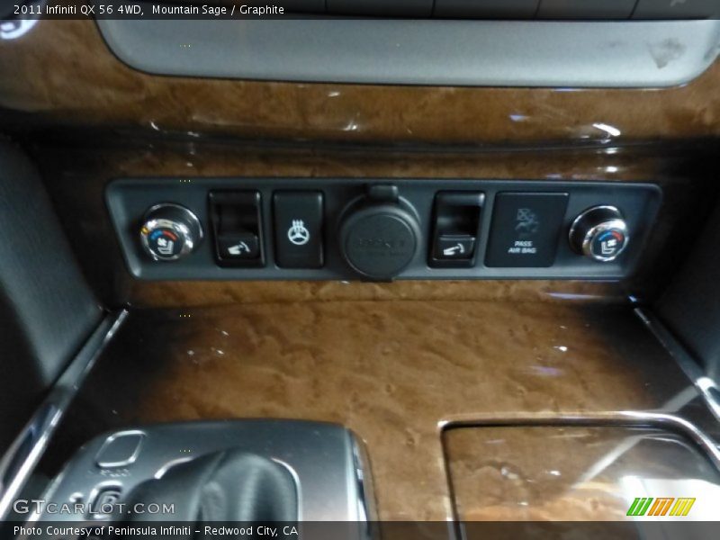 Mountain Sage / Graphite 2011 Infiniti QX 56 4WD