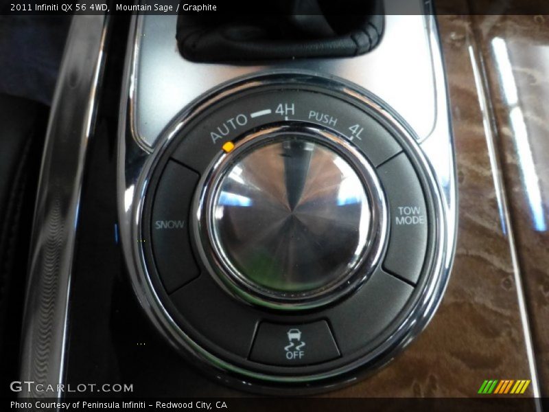 Mountain Sage / Graphite 2011 Infiniti QX 56 4WD