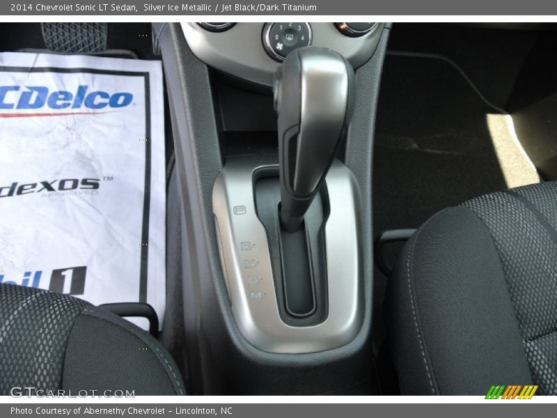 Silver Ice Metallic / Jet Black/Dark Titanium 2014 Chevrolet Sonic LT Sedan