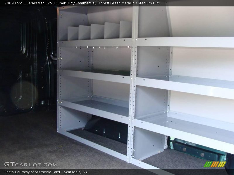 Forest Green Metallic / Medium Flint 2009 Ford E Series Van E250 Super Duty Commercial