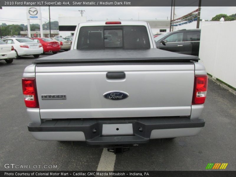 Silver Metallic / Medium Dark Flint 2010 Ford Ranger XLT SuperCab 4x4