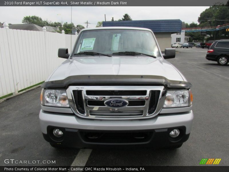 Silver Metallic / Medium Dark Flint 2010 Ford Ranger XLT SuperCab 4x4