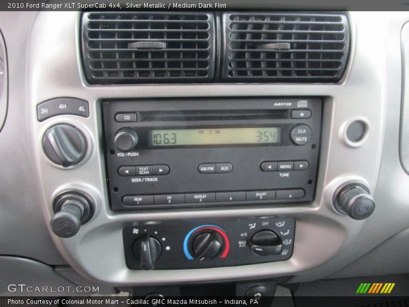 Silver Metallic / Medium Dark Flint 2010 Ford Ranger XLT SuperCab 4x4