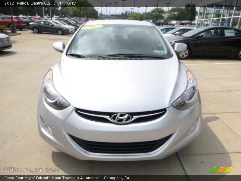 Silver / Gray 2012 Hyundai Elantra GLS