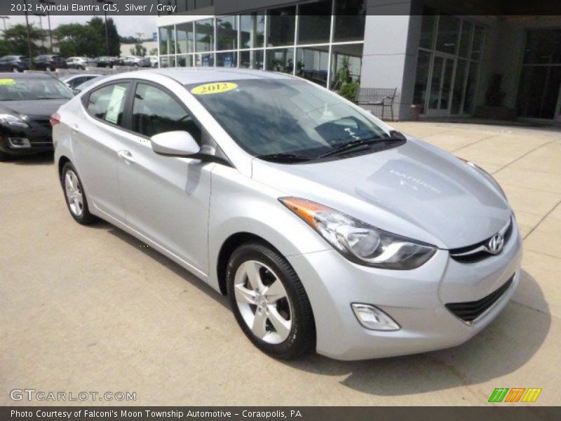 Silver / Gray 2012 Hyundai Elantra GLS