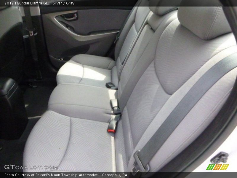Silver / Gray 2012 Hyundai Elantra GLS
