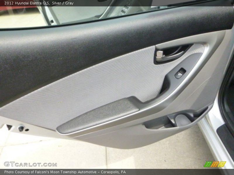 Silver / Gray 2012 Hyundai Elantra GLS