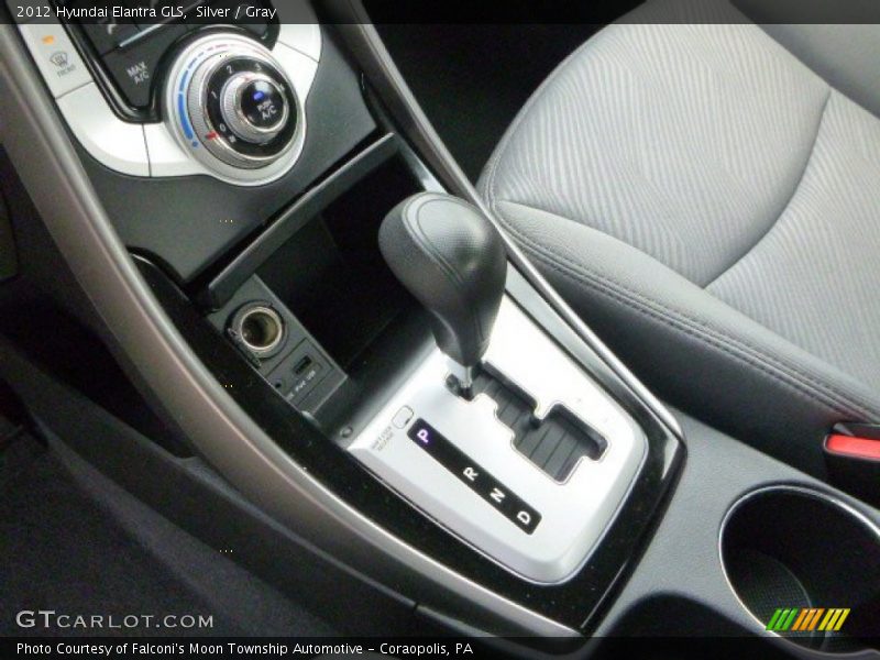 Silver / Gray 2012 Hyundai Elantra GLS