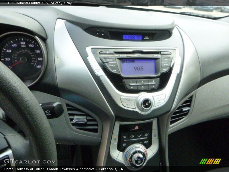 Silver / Gray 2012 Hyundai Elantra GLS