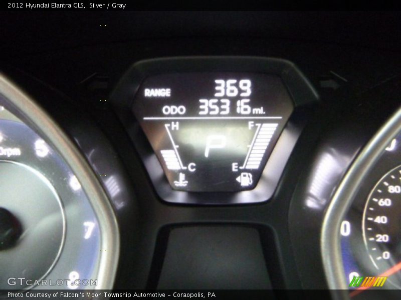 Silver / Gray 2012 Hyundai Elantra GLS