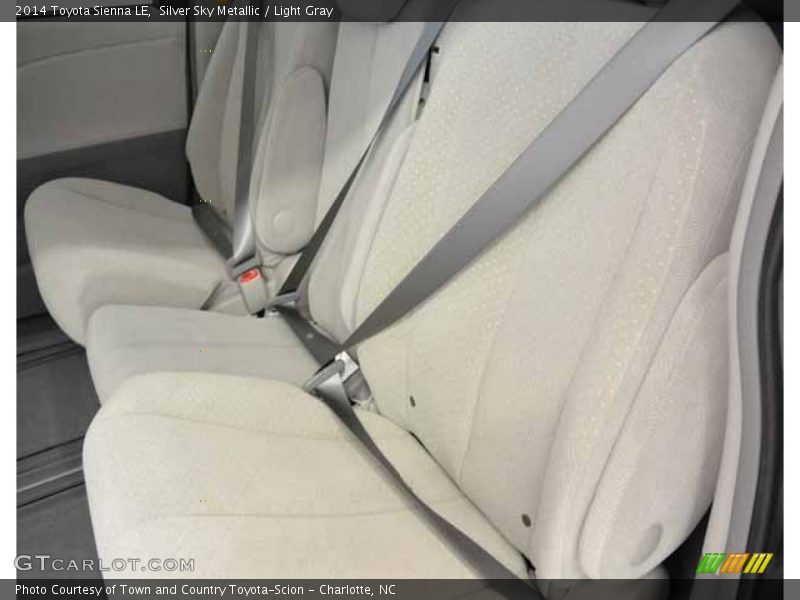 Silver Sky Metallic / Light Gray 2014 Toyota Sienna LE