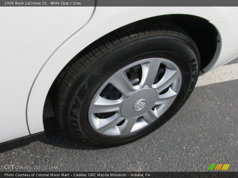White Opal / Gray 2006 Buick LaCrosse CX