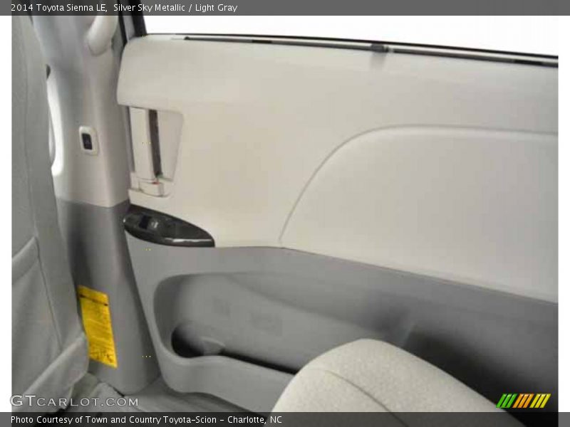 Silver Sky Metallic / Light Gray 2014 Toyota Sienna LE