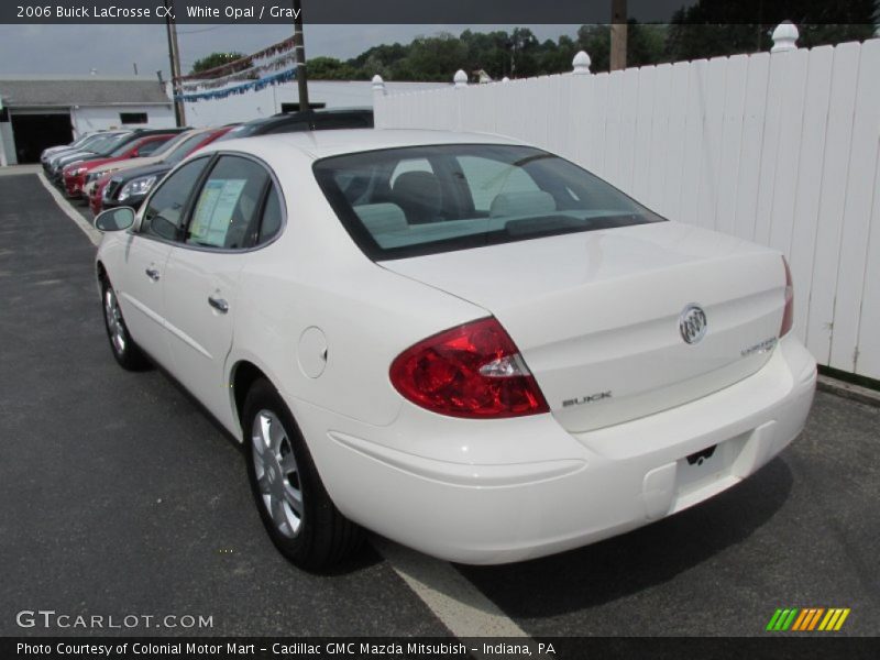 White Opal / Gray 2006 Buick LaCrosse CX