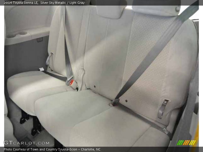 Silver Sky Metallic / Light Gray 2014 Toyota Sienna LE