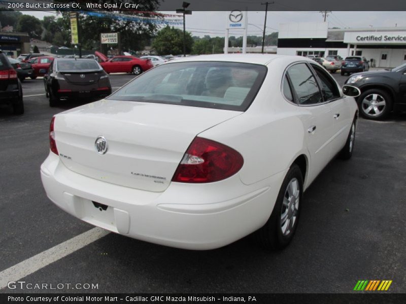 White Opal / Gray 2006 Buick LaCrosse CX